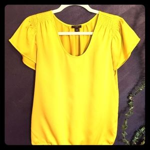 Ann Taylor Lime Green Small Blouse